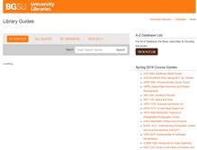 Tablet Screenshot of libguides.bgsu.edu