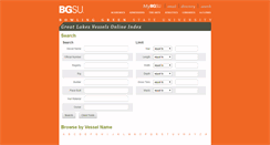 Desktop Screenshot of greatlakes.bgsu.edu